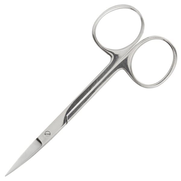 Vantage Iris Scissors, 4.125in, Curved